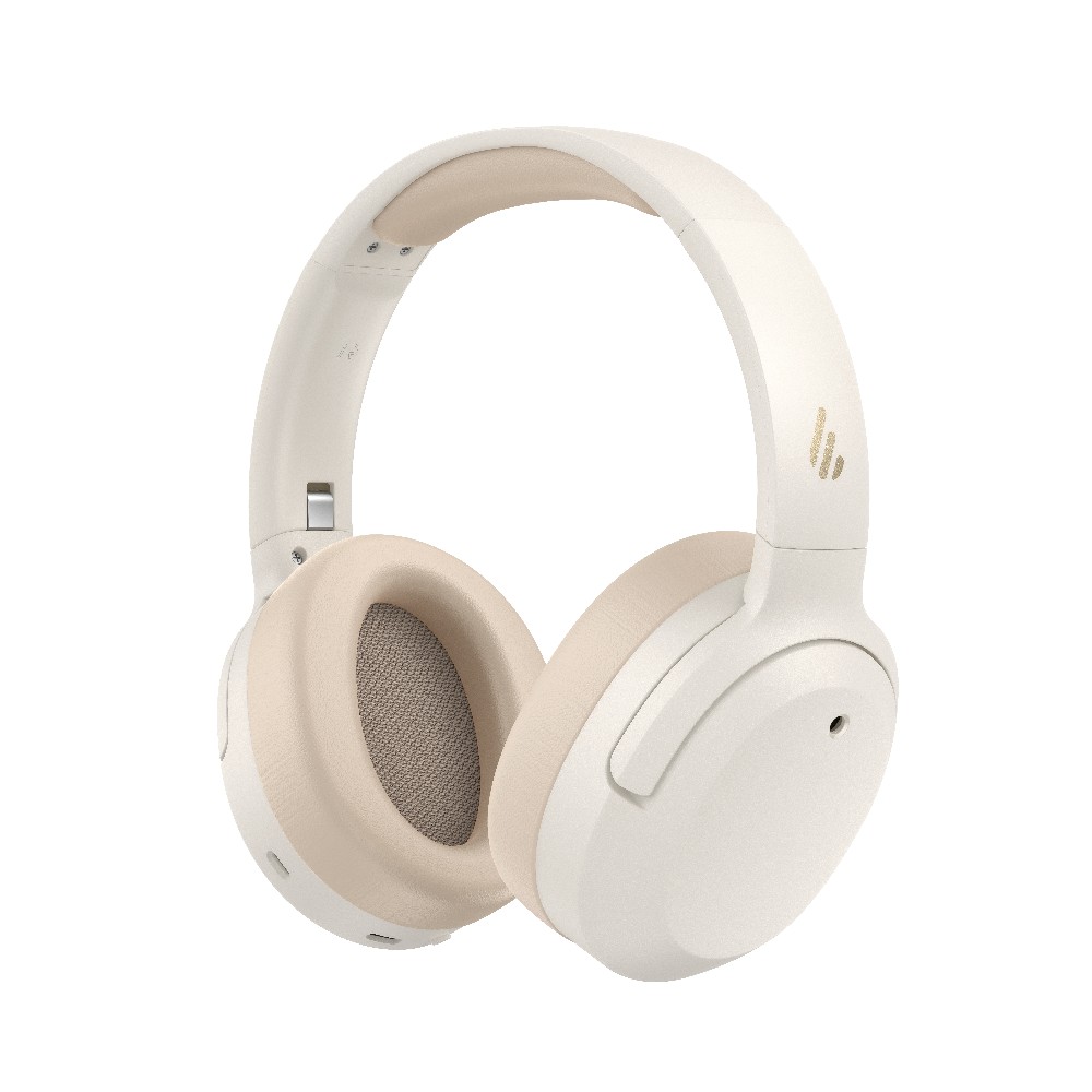 Ασύρματα Over Ear Ακουστικά Edifier Headset W820NB Plus v2.0 Hybrid ANC (Ivory)