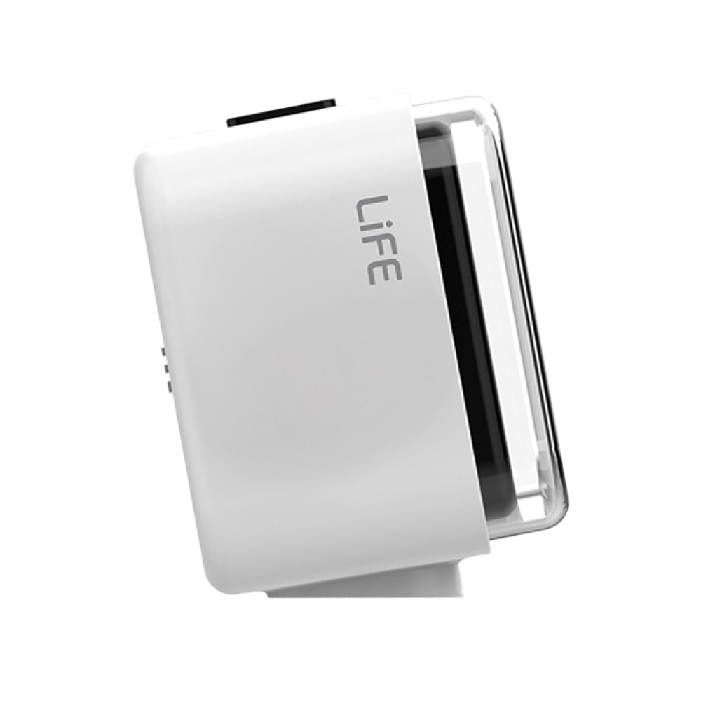 Life Desk Flip Επιτραπέζιο ψηφιακό ρολόι / ξυπνητήρι με οθόνη LCD και retro flip design