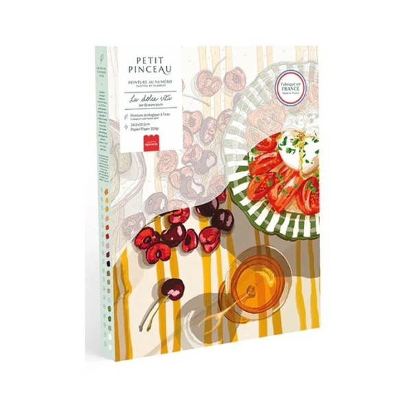 Petite Epicerie Σετ Ζωγραφικής με Αριθμούς - Dolce Vita 