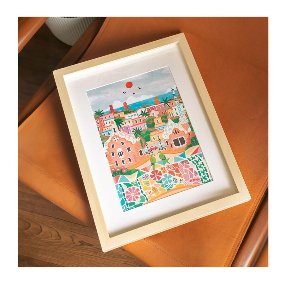 Petite Epicerie Σετ Ζωγραφικής με Αριθμούς - Barcelona