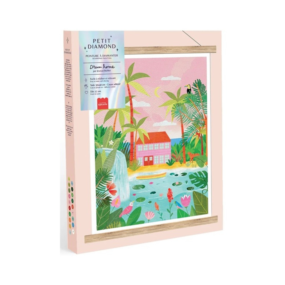 Petite Epicerie Σετ Ζωγραφικής με Διαμάντια - Dream House