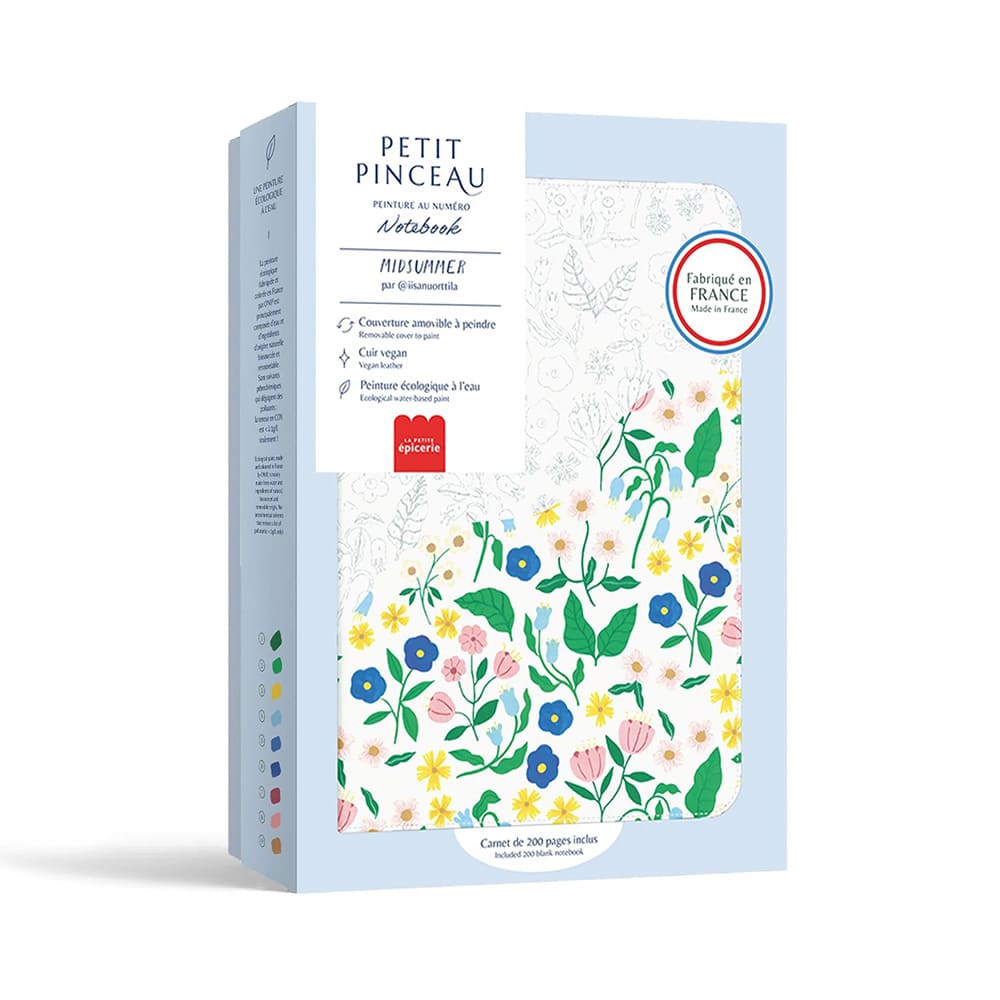 Petite Epicerie Σημειωματάριο με Εξώφυλλο Ζωγραφικής με Αριθμούς - Midsummer