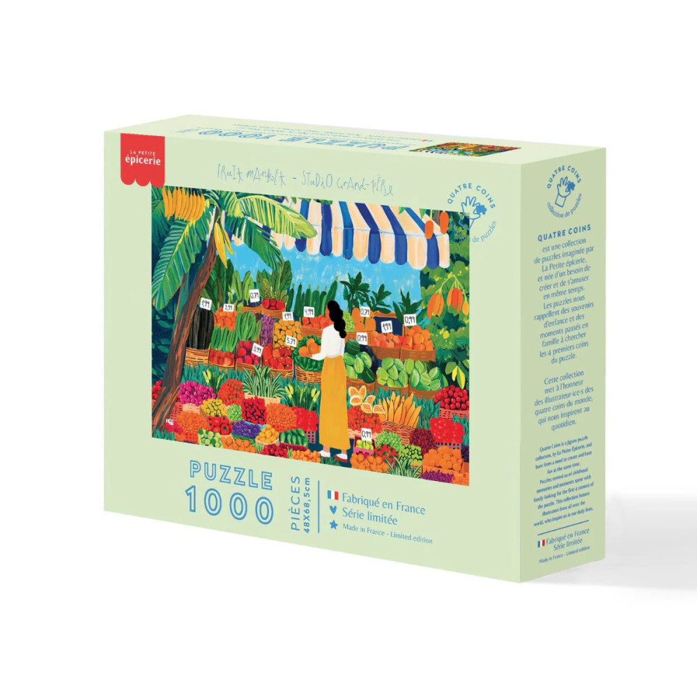 Petite Epicerie Puzzle 1000 τμχ - Fruit Market από το Studio Grand-Père