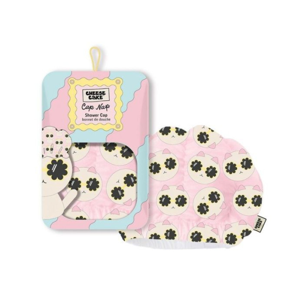 Αδιάβροχο Ροζ Σκουφάκι για το Ντουζ Pink Cat - By Upper Canada