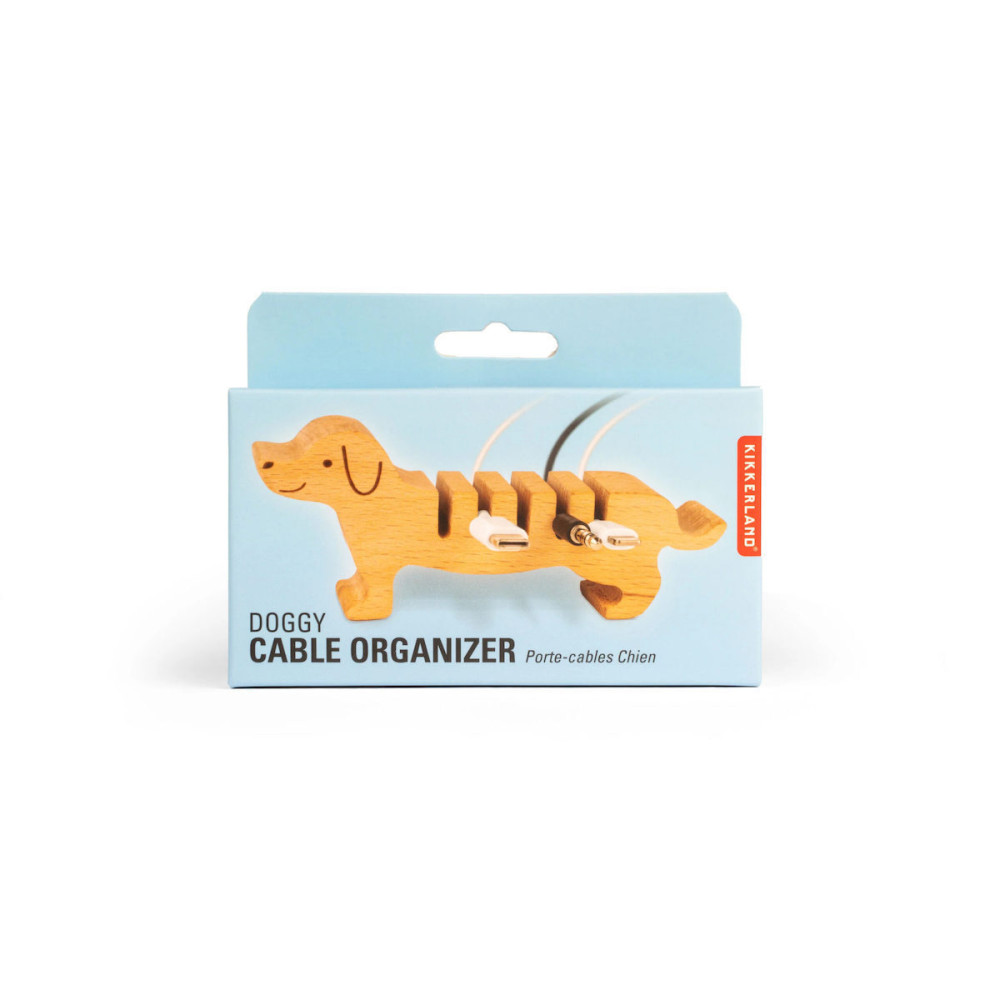 Kikkerland Doggy cable organizer - Θήκη οργάνωσης καλωδίων - Σκύλος