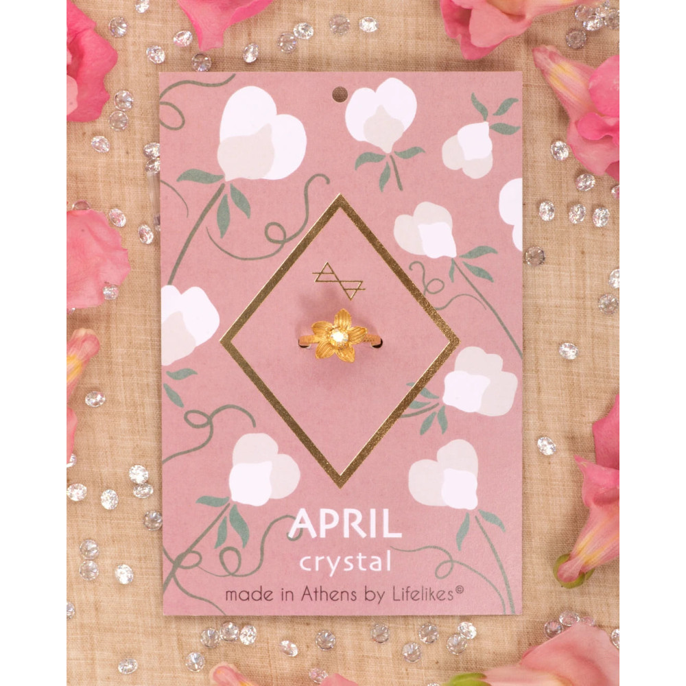 LifeLikes Δαχτυλίδι Birthstone April