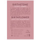 LifeLikes Δαχτυλίδι Birthstone April