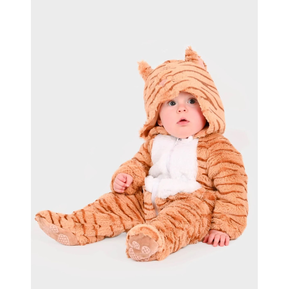 Den Goda Fen Ολόσωμη Στολή Τίγρης 6 - 12 Μηνών