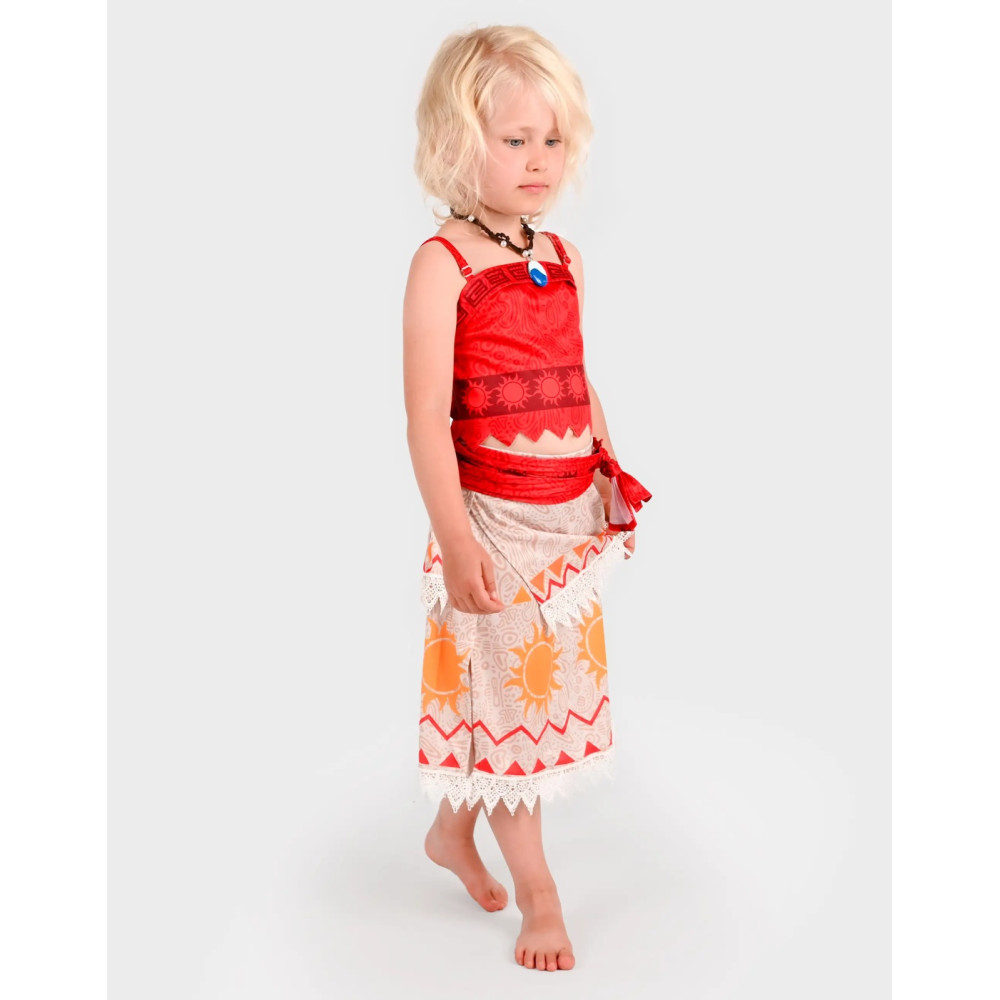 Den Goda Fen Μοάνα Island Princess set 4-6 ετών