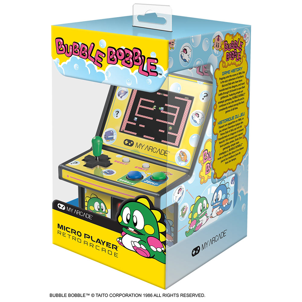 My Arcade BUBBLE BOBBLE™ Micro Player