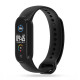 Tech-Protect Iconband λουράκι σιλικόνης για Xiaomi Mi Smart Band 5 / 6 / 7 / NFC (Black)  