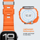Spigen WBS2 Λουράκι για Apple Watch 8 / 9 / 10 / 11 / SE / ULTRA (44 / 45 / 46 / 49 mm) (Πορτοκαλί)