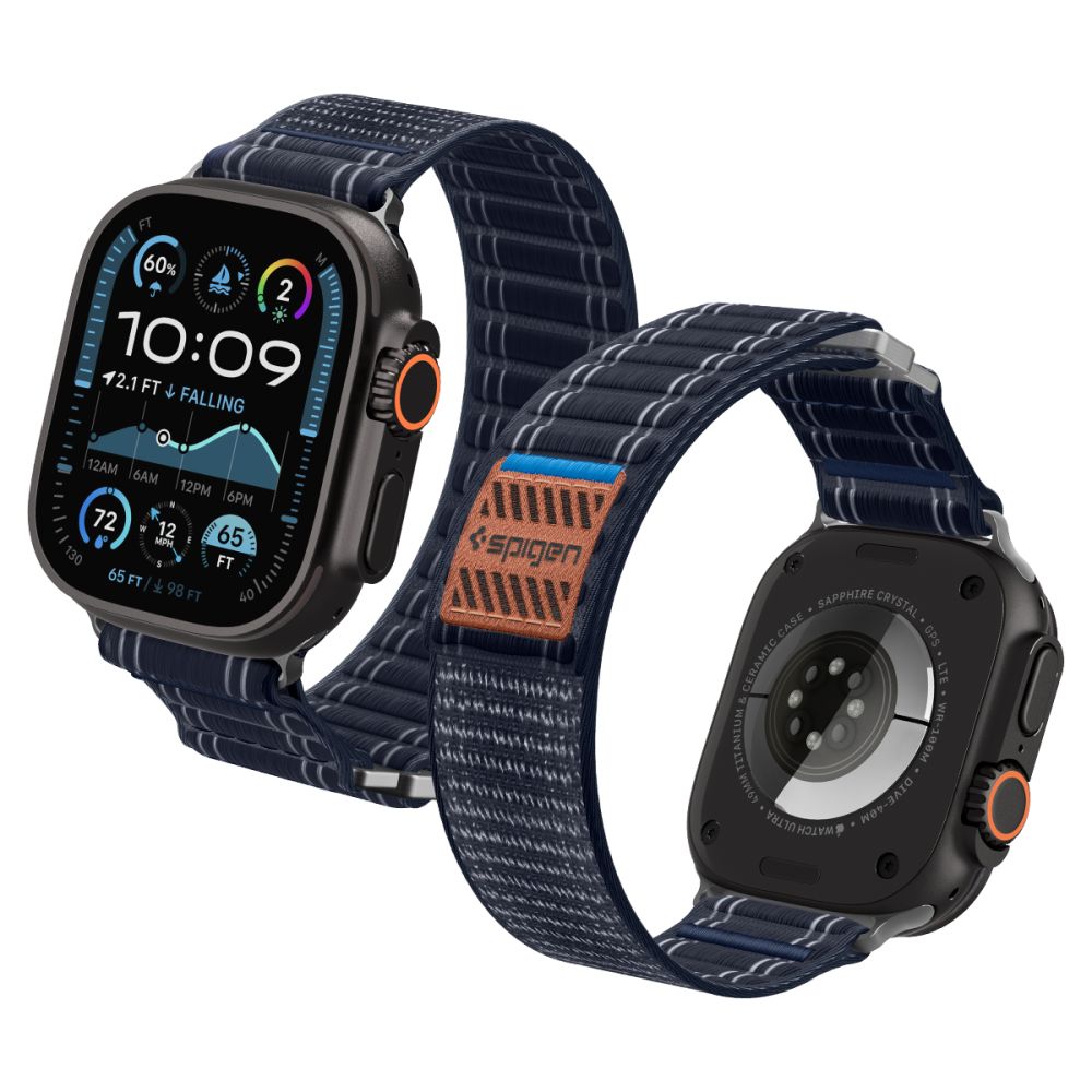 Spigen WBF0 Λουράκι για Apple Watch 8 / 9 / 10 / 11 / SE / ULTRA (44 / 45 / 46 / 49 mm) (Navy)