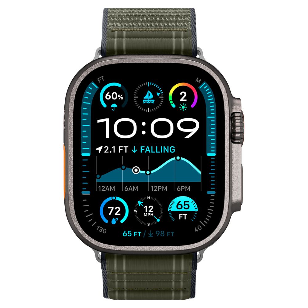 Spigen WBF0 Λουράκι για Apple Watch 8 / 9 / 10 / 11 / SE / ULTRA (44 / 45 / 46 / 49 mm) (Πράσινο)