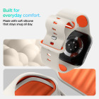 Spigen Nano POP λουράκι για Apple Watch 8 / 9 / 10 / 11 / SE (40 / 41 / 42 MM) (Orange/Beige)