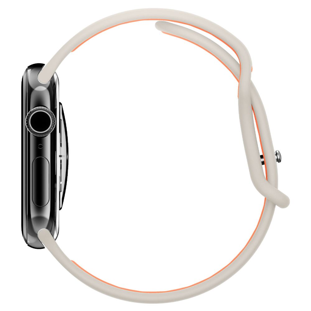 Spigen Nano POP λουράκι για Apple Watch 8 / 9 / 10 / 11 / SE (40 / 41 / 42 MM) (Orange/Beige)