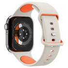 Spigen Nano POP λουράκι για Apple Watch 8 / 9 / 10 / 11 / SE (40 / 41 / 42 MM) (Orange/Beige)
