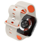 Spigen Nano POP λουράκι για Apple Watch 8 / 9 / 10 / 11 / SE (40 / 41 / 42 MM) (Orange/Beige)
