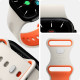 Spigen Nano POP λουράκι για Apple Watch 8 / 9 / 10 / 11 / SE (40 / 41 / 42 MM) (Orange/Beige)