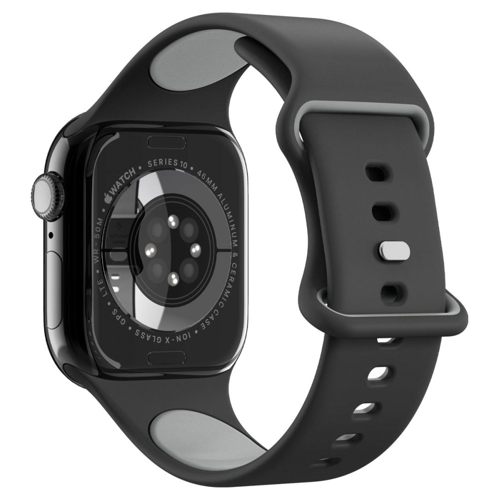 Spigen Nano POP λουράκι για Apple Watch8 / 9 / 10 / 11 / SE / ULTRA (44 / 45 / 46 / 49 MM) (Black/Sesame)
