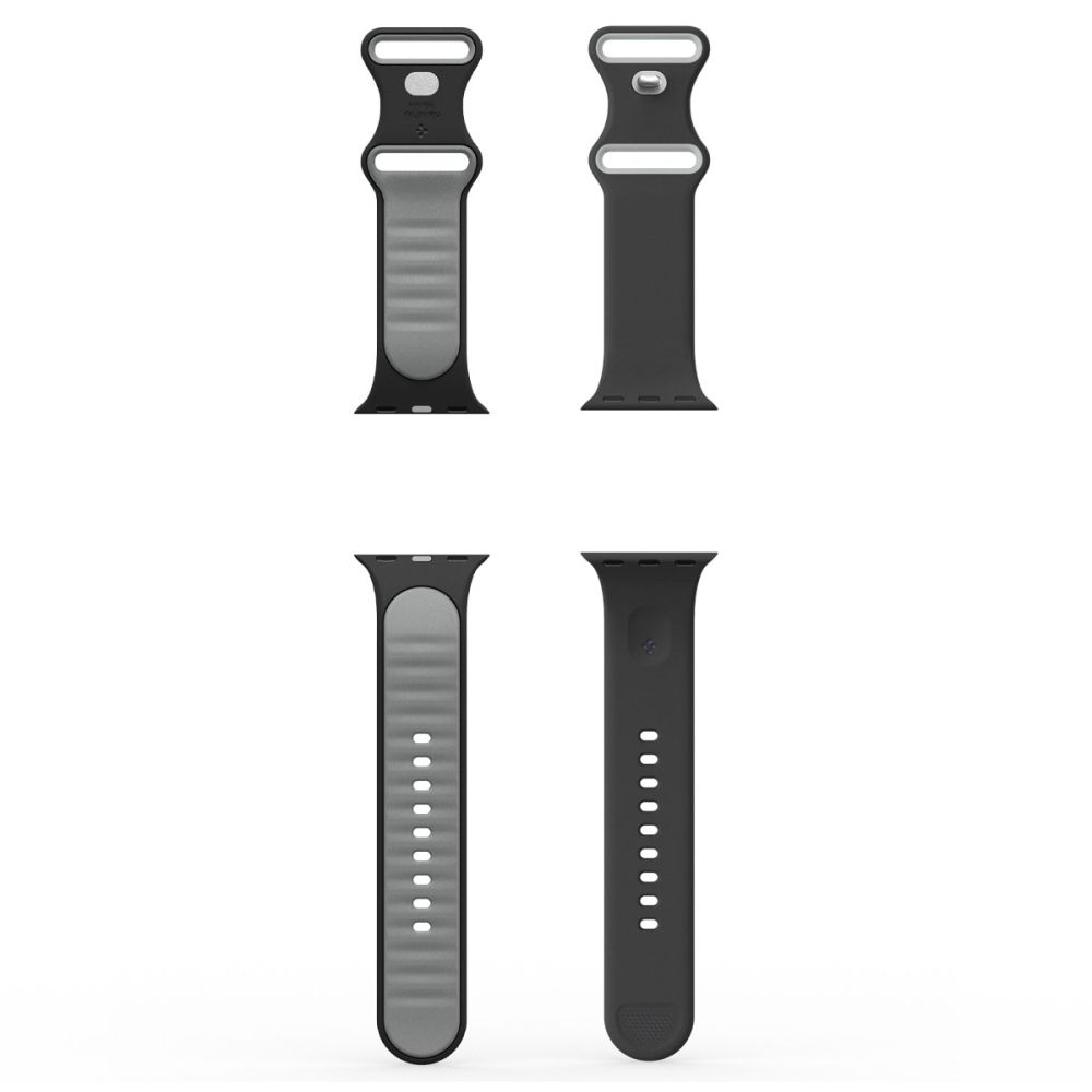 Spigen Nano POP λουράκι για Apple Watch8 / 9 / 10 / 11 / SE / ULTRA (44 / 45 / 46 / 49 MM) (Black/Sesame)