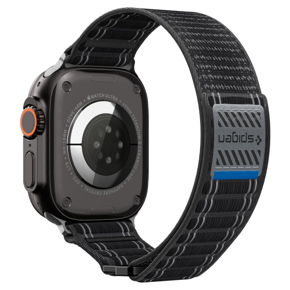 Spigen WBF0 Λουράκι για Apple Watch 8 / 9 / 10 / 11 / SE / ULTRA (44 / 45 / 46 / 49 mm) (Μαύρο)