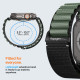 Spigen WBF1 Λουράκι για Apple Watch 8 / 9 / 10 / 11 / SE / ULTRA (44 / 45 / 46 / 49 mm) (Μαύρο/Πράσινο)