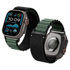Spigen WBF1 Λουράκι για Apple Watch 8 / 9 / 10 / 11 / SE / ULTRA (44 / 45 / 46 / 49 mm) (Μαύρο/Πράσινο)