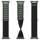Spigen WBF1 Λουράκι για Apple Watch 8 / 9 / 10 / 11 / SE / ULTRA (44 / 45 / 46 / 49 mm) (Μαύρο/Πράσινο)
