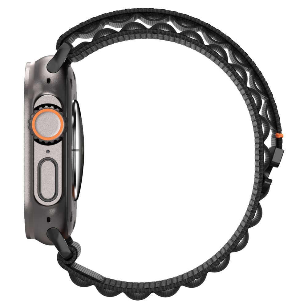 Spigen WBF1 Λουράκι για Apple Watch 8 / 9 / 10 / 11 / SE / ULTRA (44 / 45 / 46 / 49 mm) (Μαύρο)