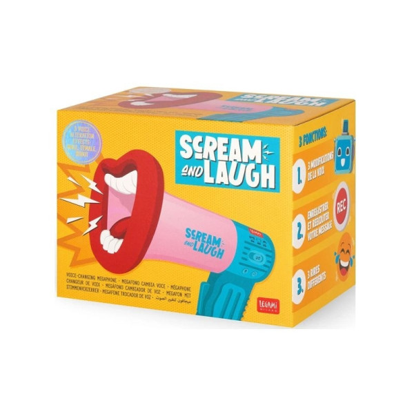 Legami Μεγάφωνο που αλλάζει φωνή - Ουρλιαχτό και γέλιο