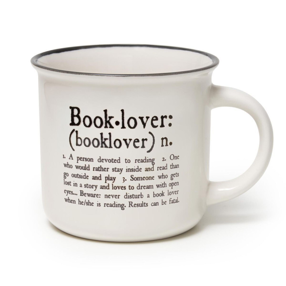 Legami Κούπα "Book Lover" Porcelain Mug - Cup-Puccino 350 ml (Λευκό)