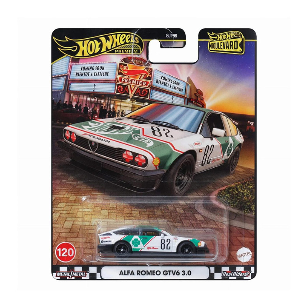 Mattel Hot Wheels Premium: Boulevard - Alfa Romeo GTV6 3.0 (JBL16)