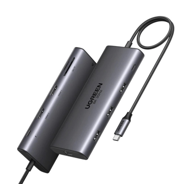 Ugreen CM639/15534 USB-C Multifunction Adapter 10 σε 1