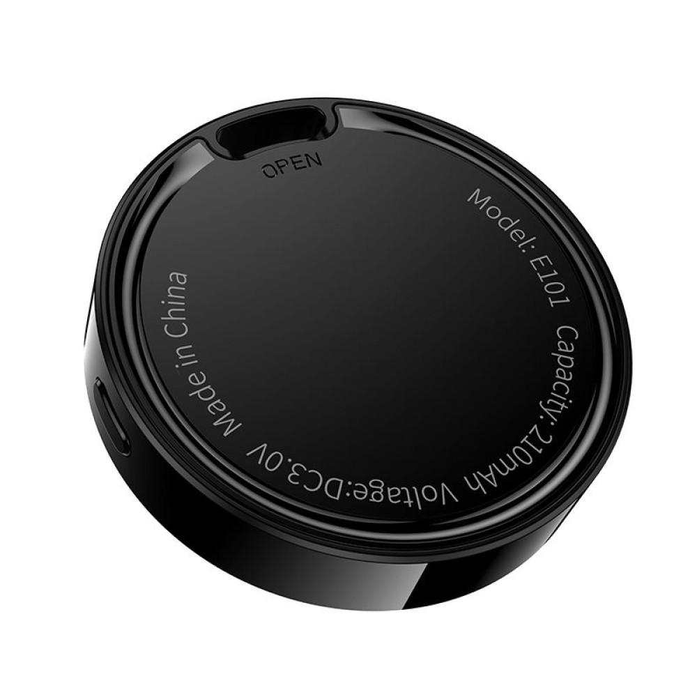 Hoco E101 Locator συμβατό με Apple Find My και Google Find My Device (Μαύρο)