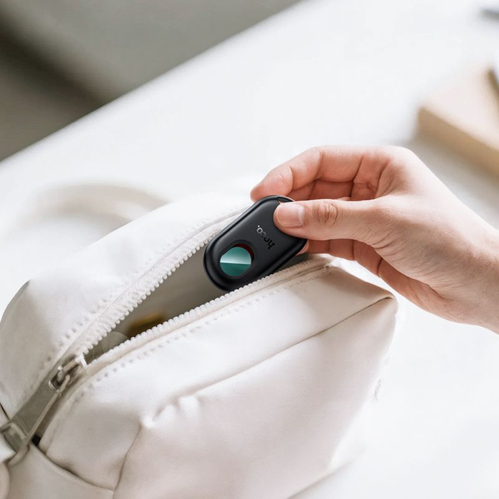 Hoco E95 Camera Detector & Anti-Lost Device συμβατό με Apple Find My (Μαύρο)