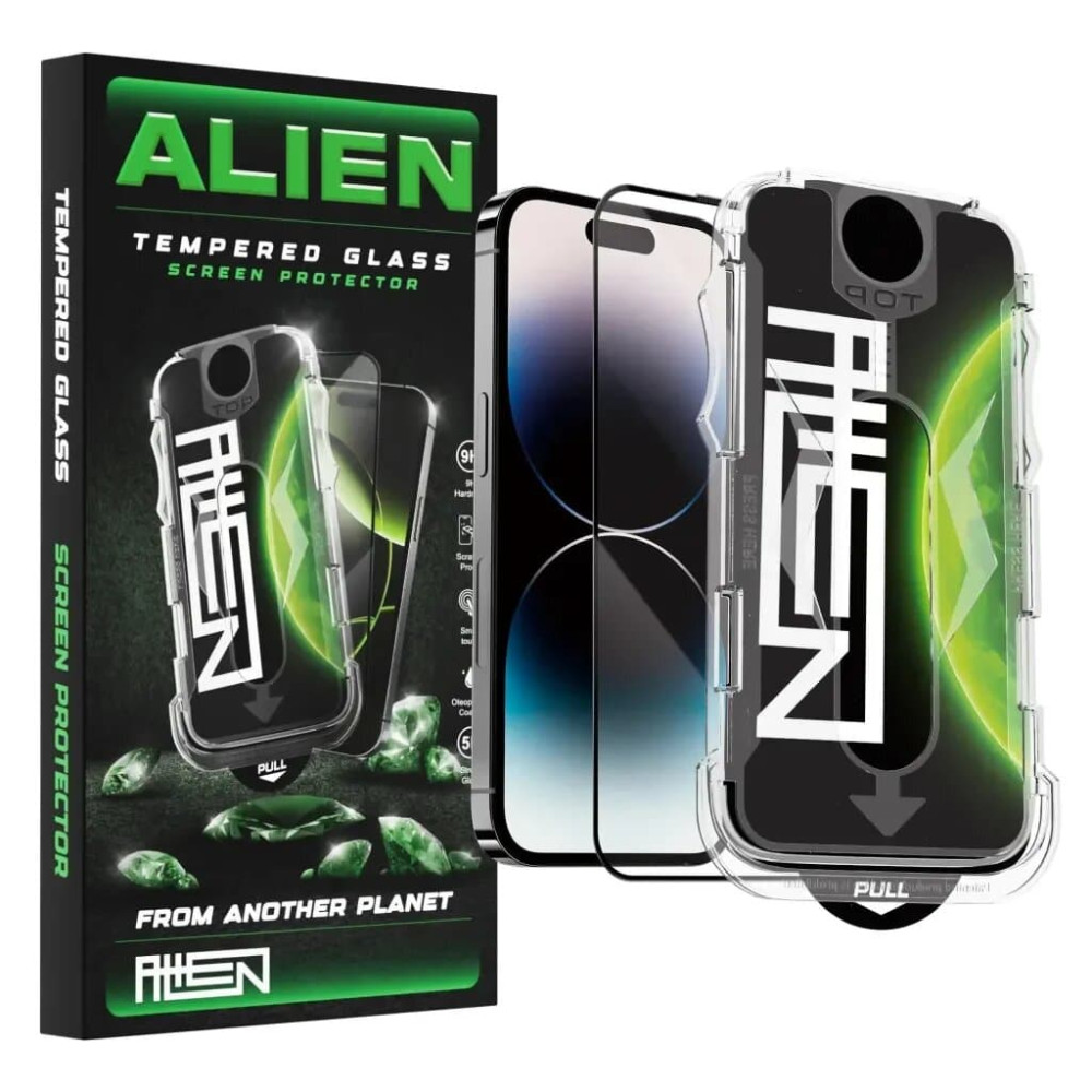 Alien Premium Tempered Glass για Apple iPhone 16 Pro / 17