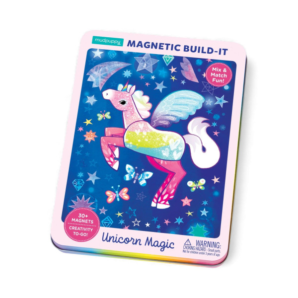 Mudpuppy Μαγνητικό παιχνίδι σύνθεσης Μονόκερος