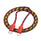 Hoco X116 Καλώδιο Type-C σε Lightning PD 27W 1m (Gradient Red)