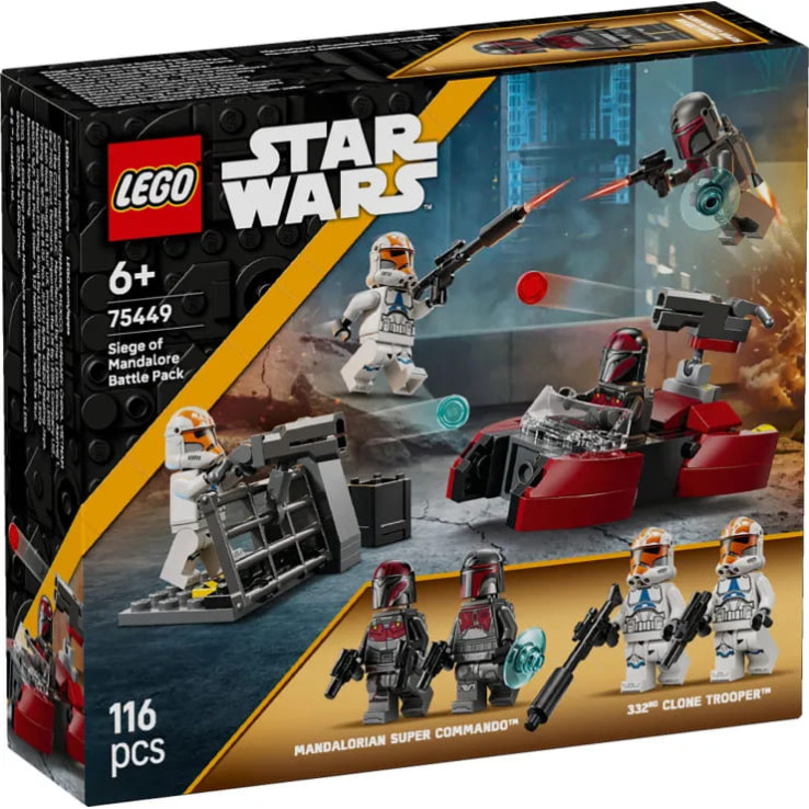 LEGO Star Wars Siege Of Mandalore Battle Pack (75449)