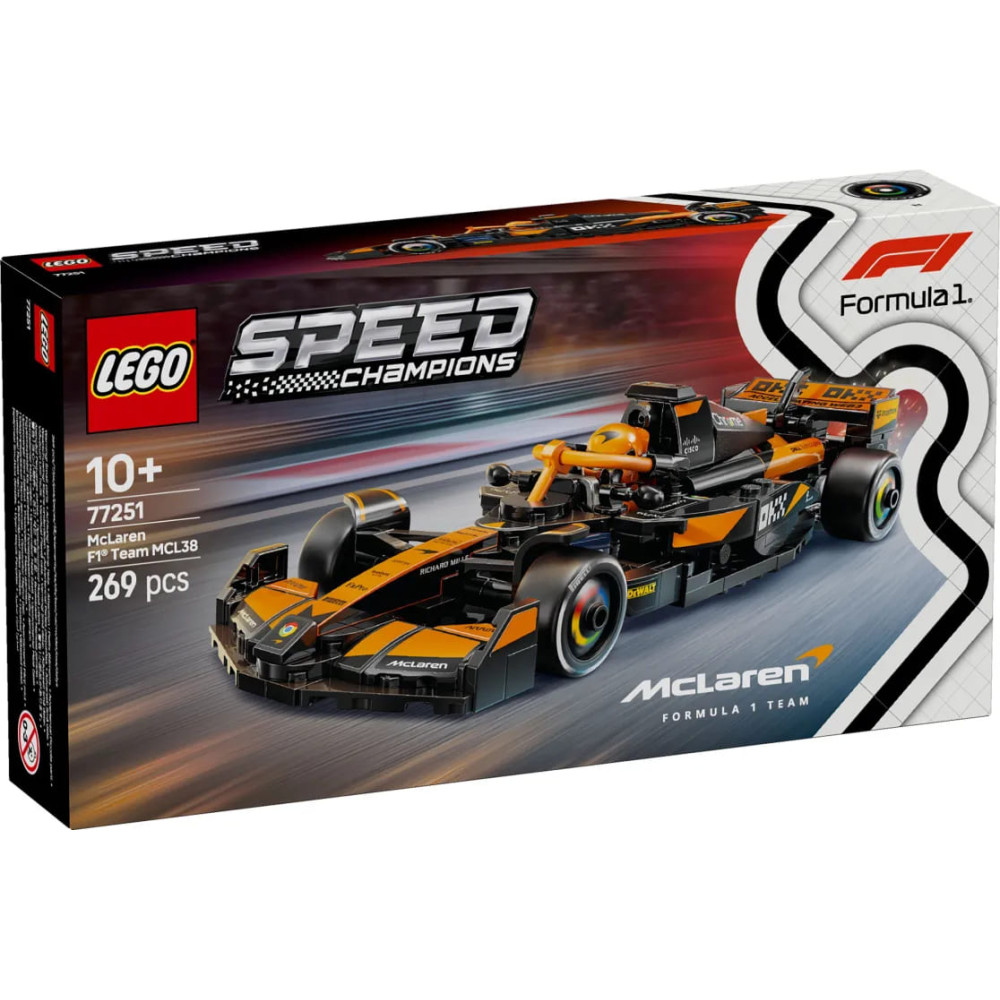 LEGO Speed Champions McLaren F1 Team MCL38 Race Car (77251)