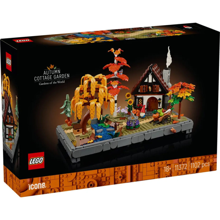 LEGO Icons Autumn Cottage Garden (11372)