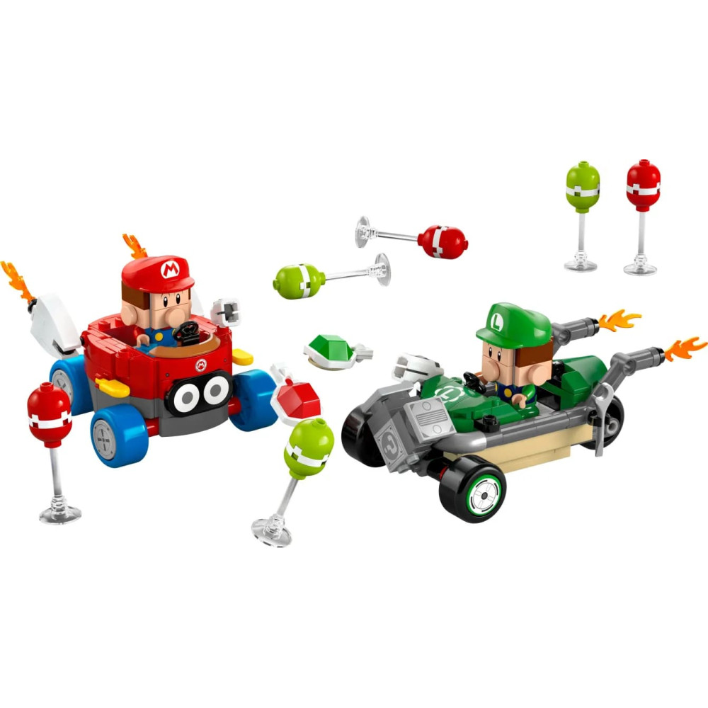 LEGO Super Mario Kart-Baby Mario vs. Baby Luigi (72034)