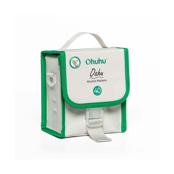 Ohuhu Oahu Σετ 40 Μαρκαδόρων Αλκοόλης Fine & Chisel