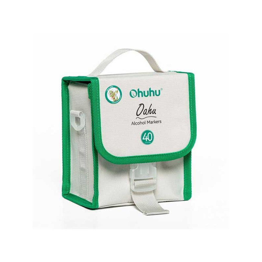 Ohuhu Oahu Σετ 40 Μαρκαδόρων Αλκοόλης Fine & Chisel