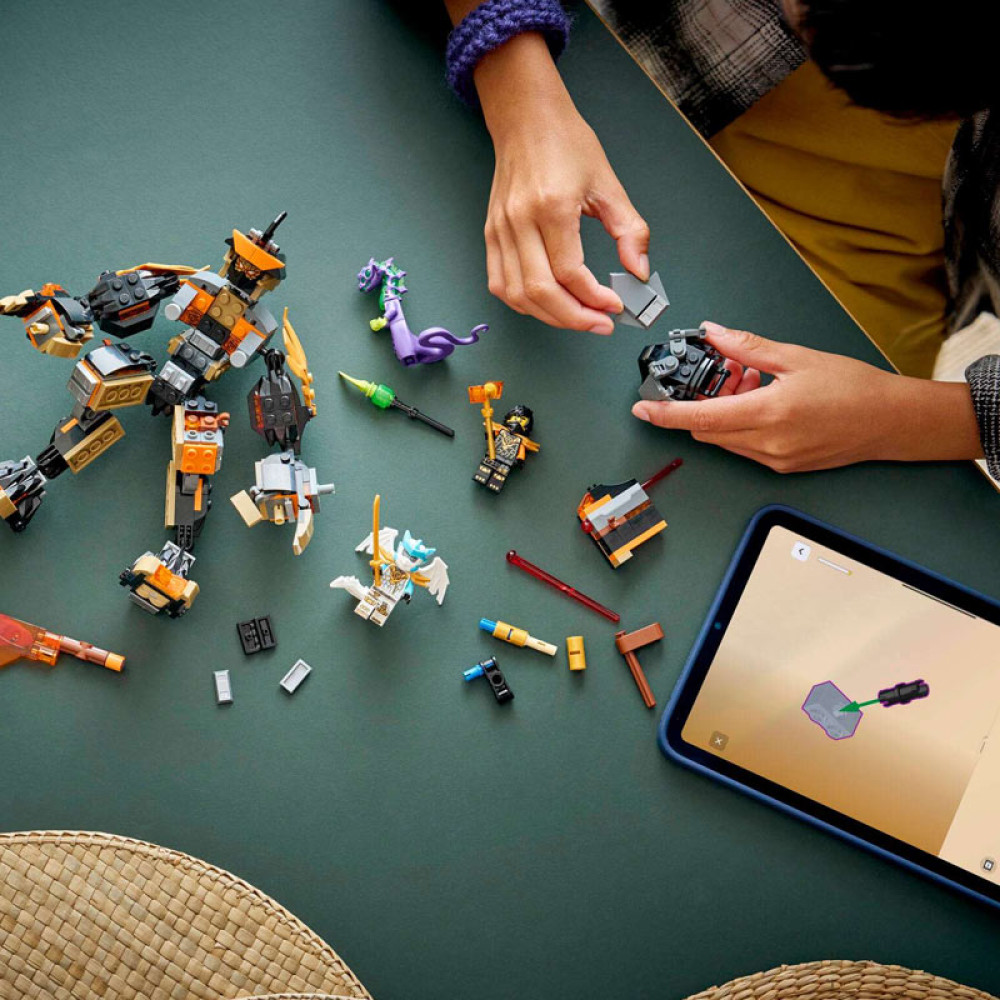 LEGO Ninjago Cole's Mission Mech & Dragon Zane (71854)