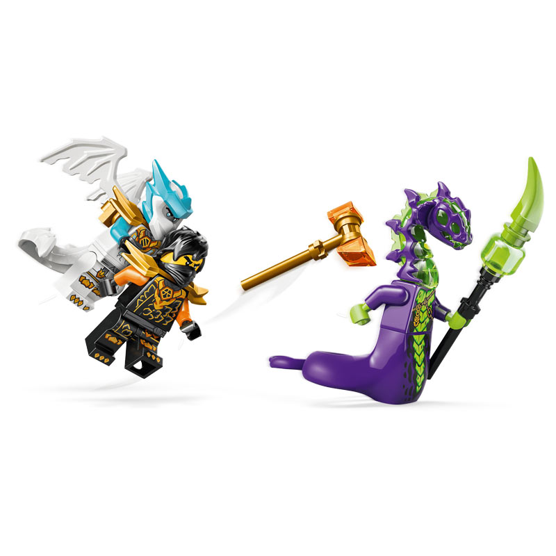 LEGO Ninjago Cole's Mission Mech & Dragon Zane (71854)