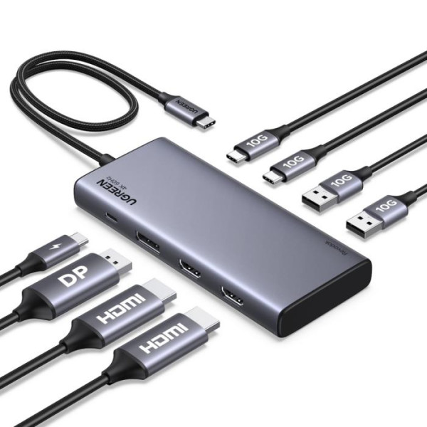 Ugreen CM639/35625 Revodok 8 σε 1 USB-C Hub