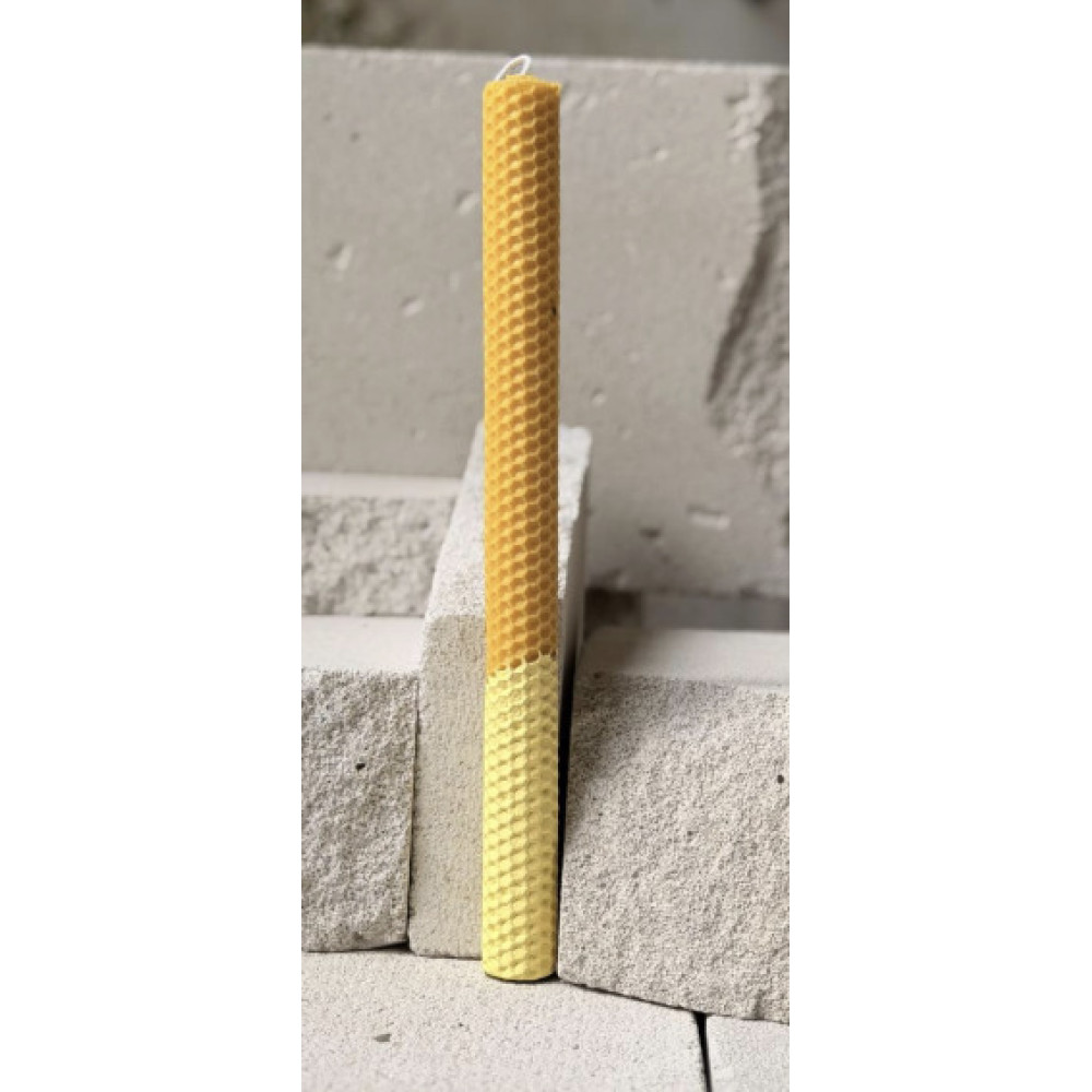 OKU Creations Λαμπάδα από Φυσικό Μελισσοκέρι Banana