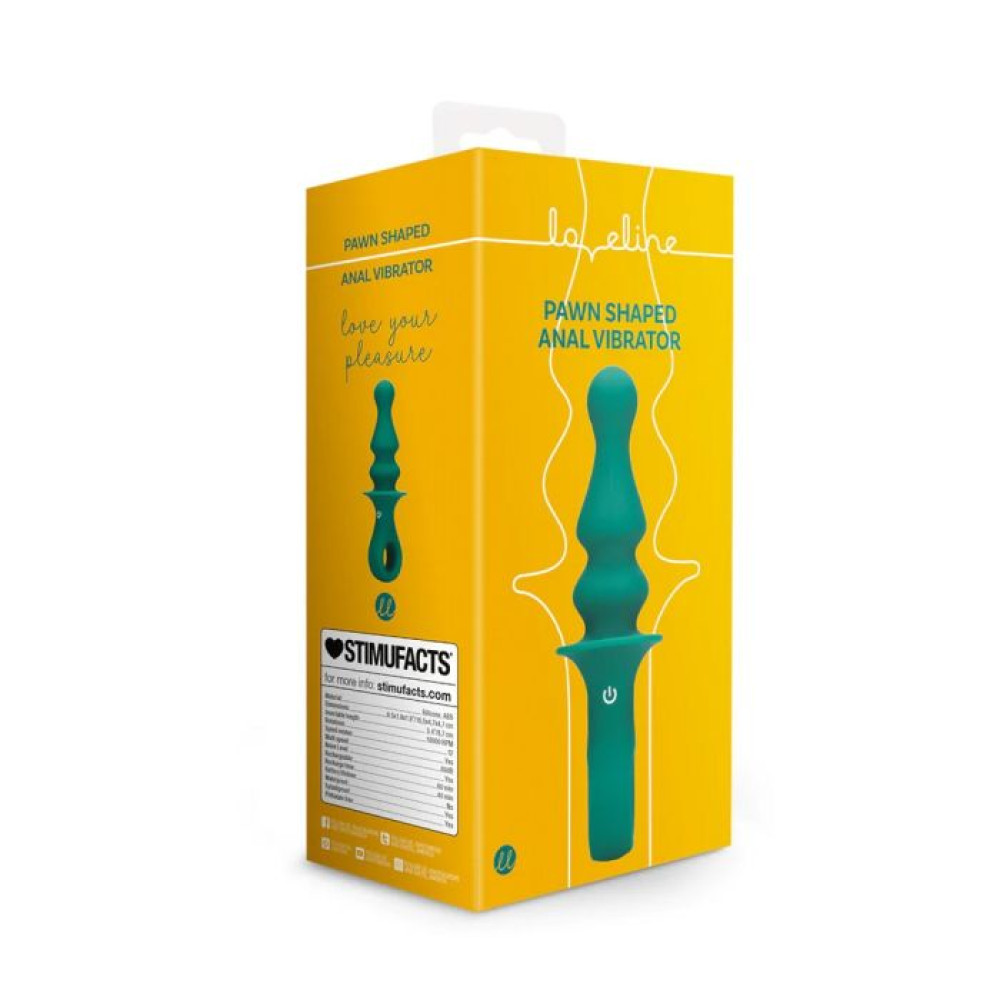 Shots - Πρωκτική Συσκευή Δόνησης σε Σχήμα Πιονιού - Peacock Plume